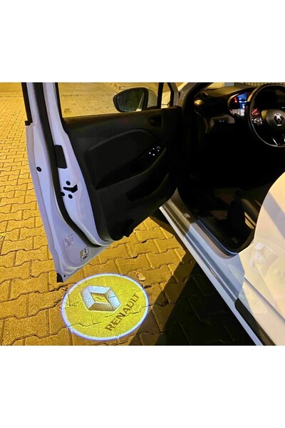 ErciyasOTO Renault Araçlarına Kapı Altı LED Logo Mesafe Sensörlü Yeni Nesil