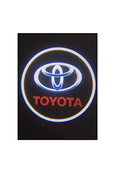 ErciyasOTO Toyota Araçlar Için Pilli Yapıştırmalı Kapı Altı LED Logo
