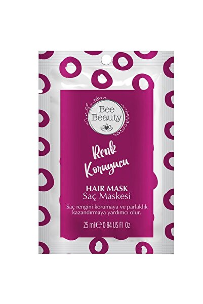 Bee Beauty Hair Mask with Extract Henna for Color Protection 25 ml (Original ...
