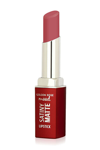Golden Rose Mood Satiny Matte Lipstick- 06 Peach Amber - Mat Ruj