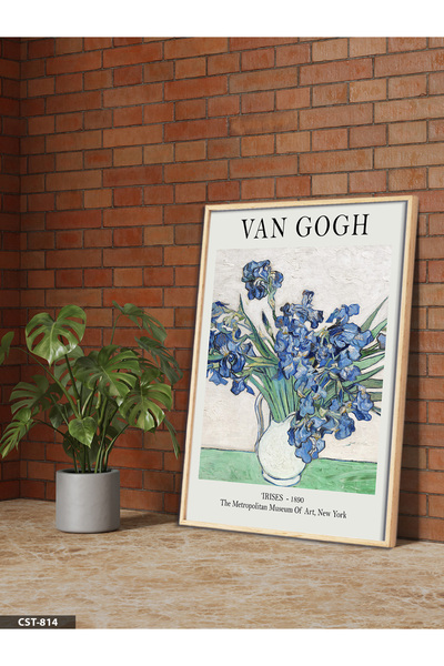 Evinemoda Vincent Van Gogh, Smeđurade iz 1890. godine, jednodijelna slika u d...