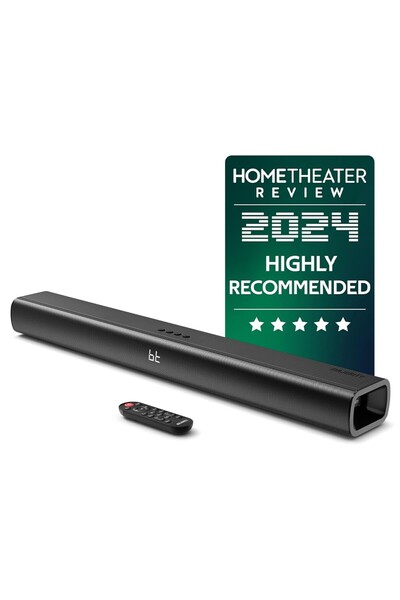 MAJORITY Naga 80 3D Surround 140W TV Soundbar (HDMI/ARC, BT, USB, OPTIC, AUX,...