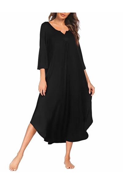OEM Black evening dress, loose fit, for women, M