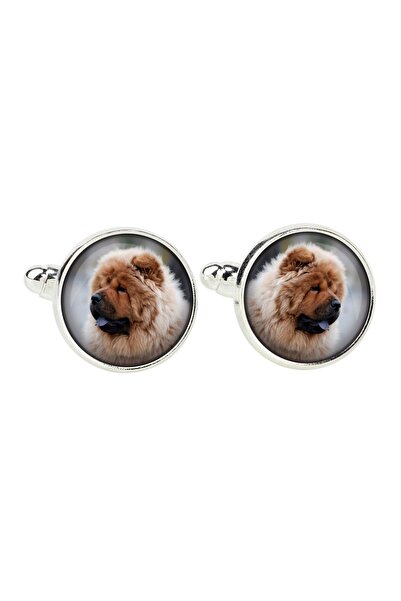 Art - Dog Chow Chow - cufflinks, a shirt accessory, a shirt pendant from the ...