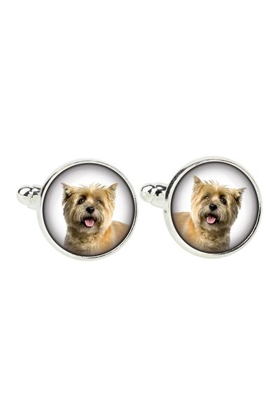 Art - Dog Cairn Terrier - cufflinks, a shirt accessory, a shirt pendant from ...