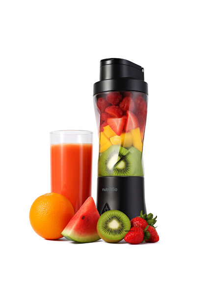Techsuit Blender portabil Techsuit, reincarcabil, pentru smoothie, 350W, 2000...