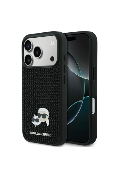 Stef's Cat Θήκη για iPhone 17 Pro, Γάτα της Στεφ, Σκληρή θήκη με στρας και κα...