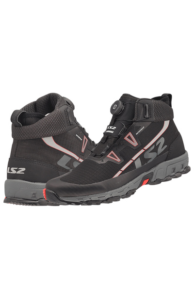 LS2 TREKKER WATERPROOF BOT SİYAH