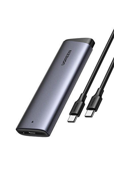 Ugreen Carcasă externă pentru SSD CM767 (35267) - M.2 NVMe SSD, 10Gbps - Gri,...