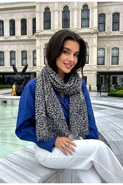 LAGRANZE Γυναικείο σάλι με σχέδιο λεοπάρ και ελαφριά υφή – Κατάλληλο για καθη...