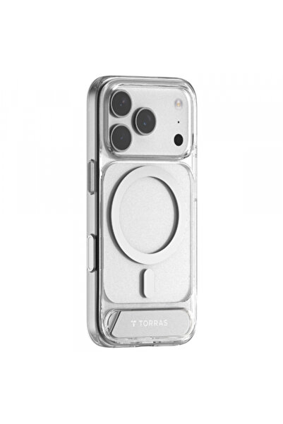 TORRAS Husa MagSafe pentru Apple iPhone 17 Pro Max, Torras, Pstand, Transparenta