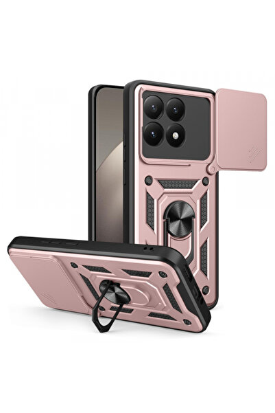 Techsuit Husa, технически костюм, предпазител за камера, розов за Xiaomi 15t