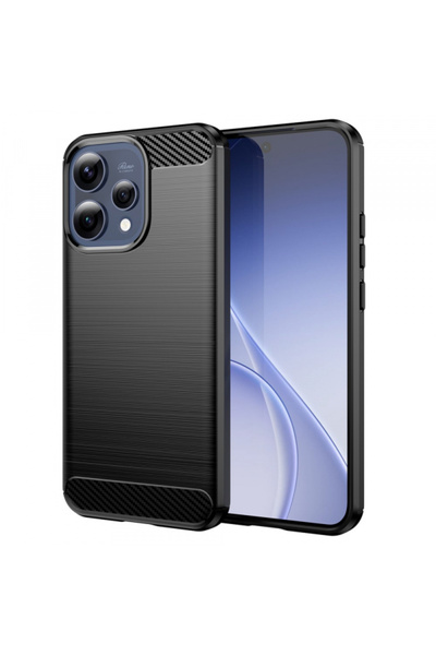 Stef's Cat Θήκη για Oppo Reno15, Γάτα του Στεφ, Κάρμπον, Μαύρο