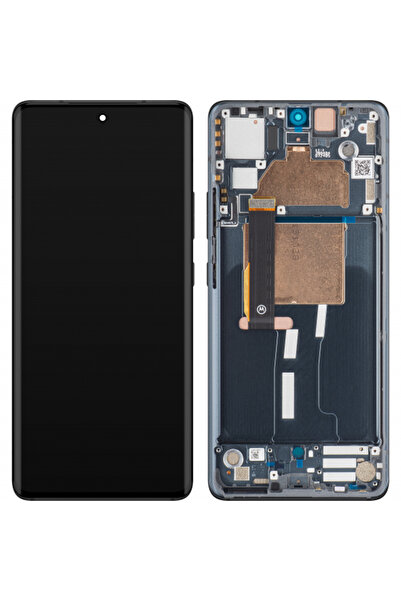 Motorola Display cu touchscreen Edge 30 Fusion, cu ramă, Negru (Cosmic Grey),...