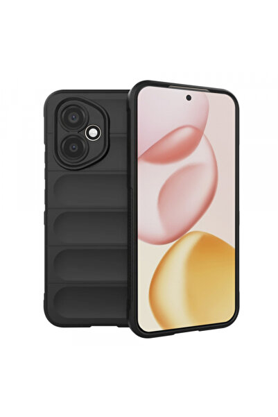 Stef's Cat Калъф за Honor 400, Котката на Стеф, Магически щит, Черен