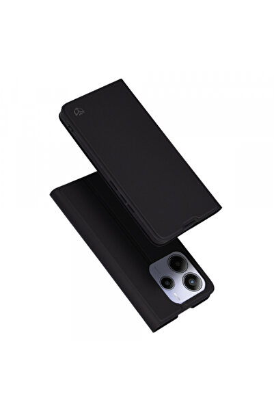 Techsuit Калъф за Xiaomi Redmi Note 14 5G, Techsuit, Magskin Book, Черен