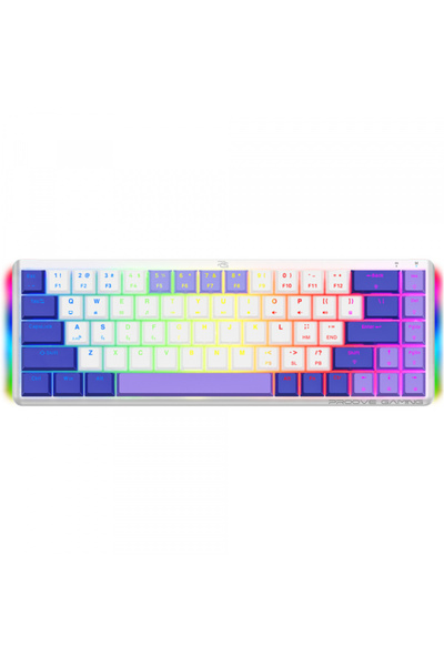 Proove Безжична геймърска клавиатура AFK, RGB, Bluetooth/ Wi-Fi/ Кабелна, 1.5...