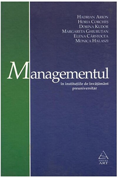 Editura Art Managementul in invatamantul preuniversitar