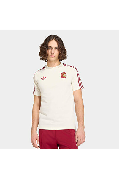 adidas İspanya Milli Takım Erkek Beyaz T-Shirt