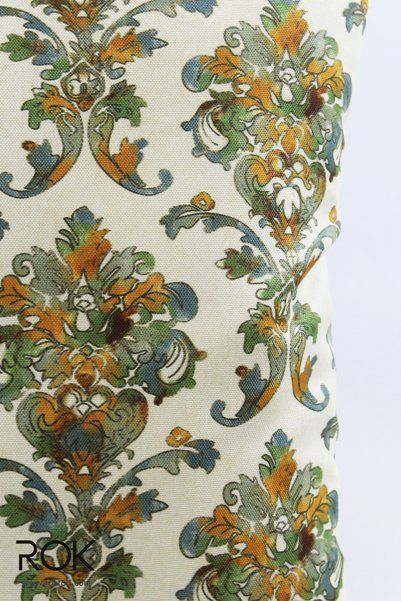 ROKFAB Printed Patterned Throw Pillow Cover 45X45 cm Decorative Pillowcase Vintage Pattern