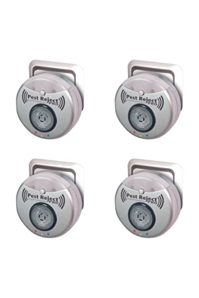 E-ANAMAG Σετ 4 τεμαχίων, συσκευή απώθησης παρασίτων, υπερηχητική συσκευή απώθ...