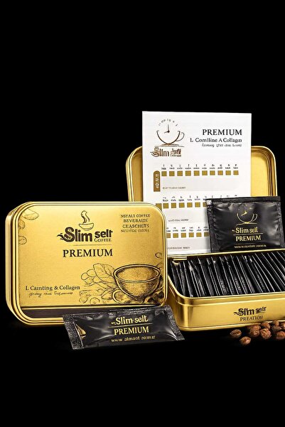 SlimSelf Slim Self Coffee Premium & Collagen İçeren Kahve 30 Saşe – Günlük En...