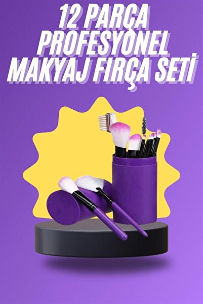 ZERO LAND ZENGEMTX Set od 12 četkica za šminku Profesionalna podloga Rumenilo...