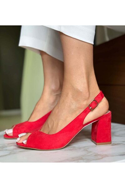 BENOTTİ Women's Sandals Francesca Red 2