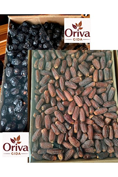 Oriva OrivaGıda Medine Mebrum Duble İri Boy 5kg. ve Acve Duble Peygamber Hurm...