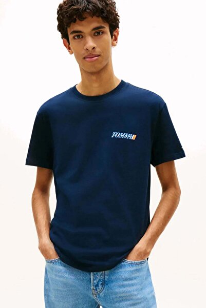 Tommy Jeans Erkek Tişört-DM0DM22547