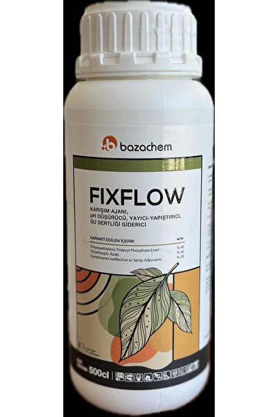 bazachem FIX FLOW 500ML(KARIŞIM AJANI PH DÜŞÜRÜCÜ YAYICI-YAPIŞTIRICI SU SERTL...