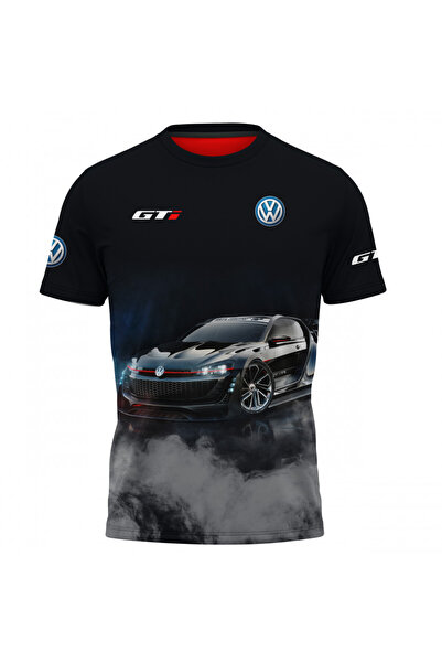 OEM Tricou barbati Volkswagen , maneca scurta multicolor D063