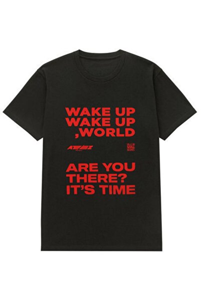 Home ATEEZ WAKE UP Tişört Standart Beden L