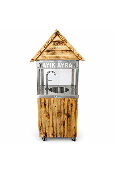 Demasan Mini Çatılı Yayık Ayran Makinesi