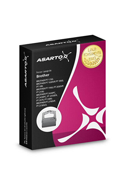 Other Asarto tape for Brother R241N | TZE241 | Black/WT