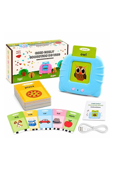 Generic Talking Flash Cards Learning Toy for Toddlers 1–6 Years
