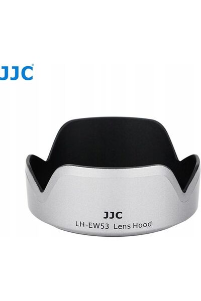 JJC Capac obiectiv EW-53 Ew53 pentru Canon EF-M 15-45mm F/3.5-6.3 - Argintiu
