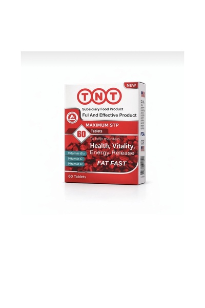 TNT Maximum STP 60 Tablet – Günlük Enerji & Vitamin Destek Takviyesi