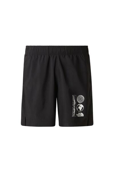 THE NORTH FACE M 24/7 7IN SHORT-GRAPHIC Erkek Sportif Şort NF0A8G84JK31 Siyah-XL