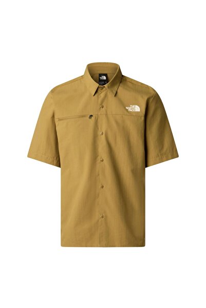 THE NORTH FACE M PACKABLE SHORT SLEEVE SHIRT Erkek Tişört NF0A8FTQ2EL1 Sarı-L