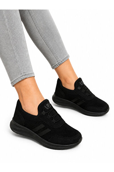 BlackSea BLACK SEA Kadın File Detaylı Nefes Alan Günlük Sneaker 602