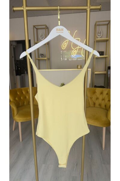 H&H COLLECTION Likralı Askılı Body
