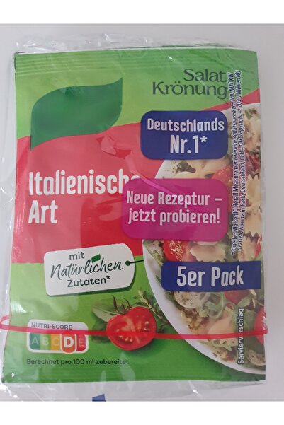 ALDİ Salat krönung ıtalienische art 5'li paket