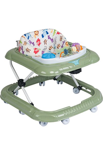 4 Baby Lüks Oyuncaklı Müzikli Ve Işıklı 3 Kademeli Bebek Yürüteci