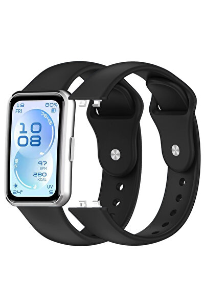 Nezih Case Huawei Band 11 / 11 Pro Uyumlu Yumuşak Soft Silikon Renkli Spor Ko...