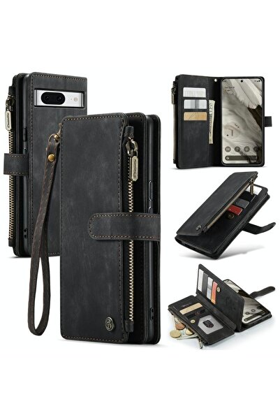 Caseme C30 Multifunctional Θήκη Πορτοφόλι Black (Google Pixel 8 5G)