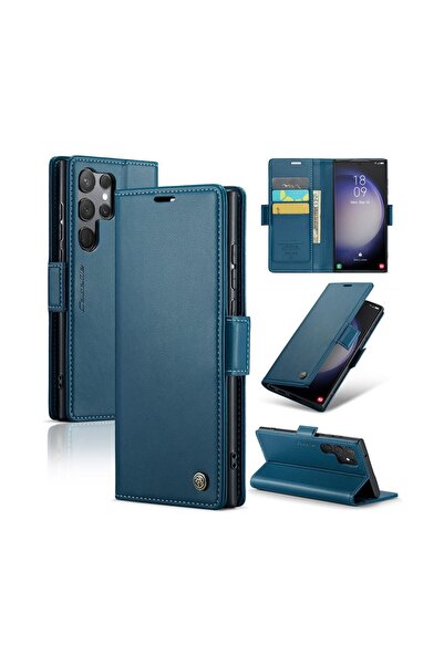 Caseme 023 Luminus Θήκη Πορτοφόλι Blue (Samsung Galaxy S25 Ultra 5G)