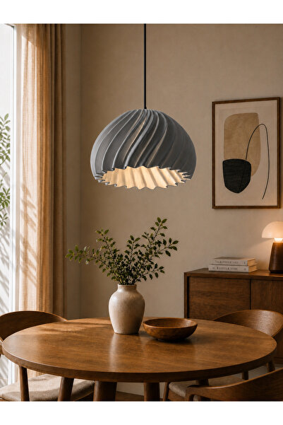 Limon 3D Desing Velora Tekli Modern Sarkıt Avize | Şık bohem tarz Salon ve Mu...