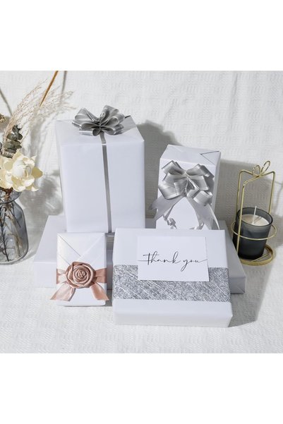 ASL ArtPaper 10 Pieces of White Wrapping and Gift Packaging Paper 70X100 cm