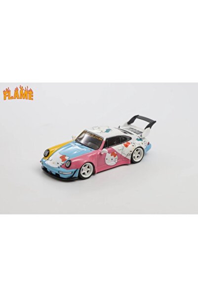 Flame Porsche RWB 964 (Pleksi-Kapalı Kutu-Jelatinli)